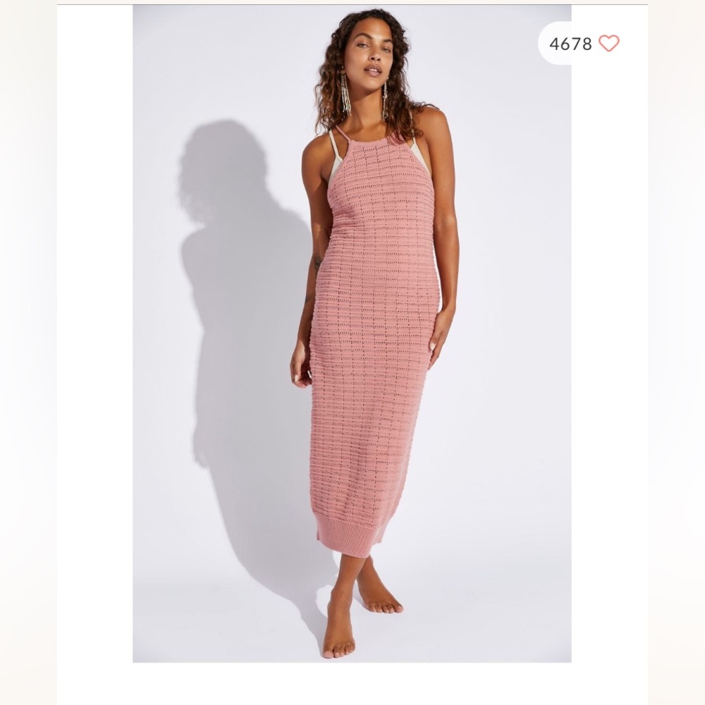 Free people Mallorca Fauxchet sweater dress